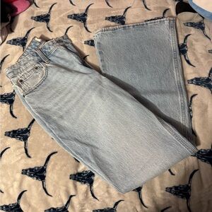 Abercrombie and fitch vintage high rise jeans curve love